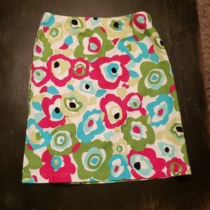New Bright Floral Skirt